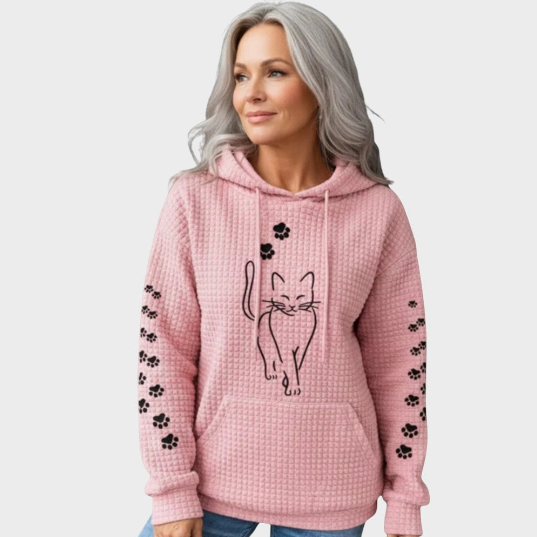Fatinha™ | Maglione con Stampa di Gatto
