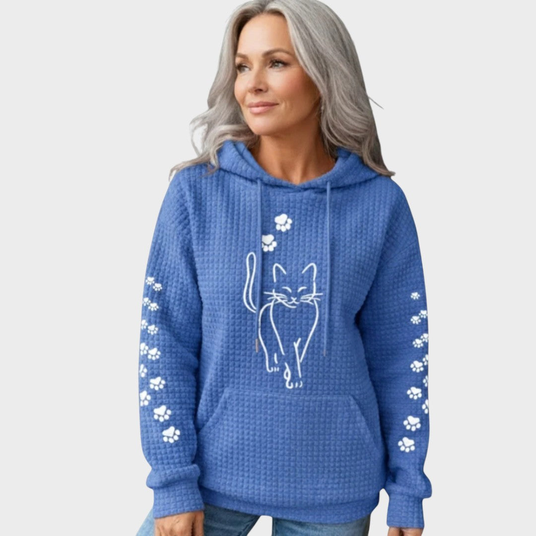 Fatinha™ | Maglione con Stampa di Gatto