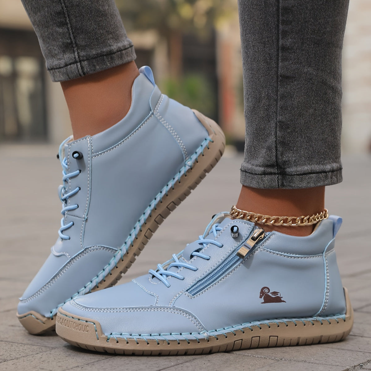 Noemi | Sneakers Ortopediche con Cerniera