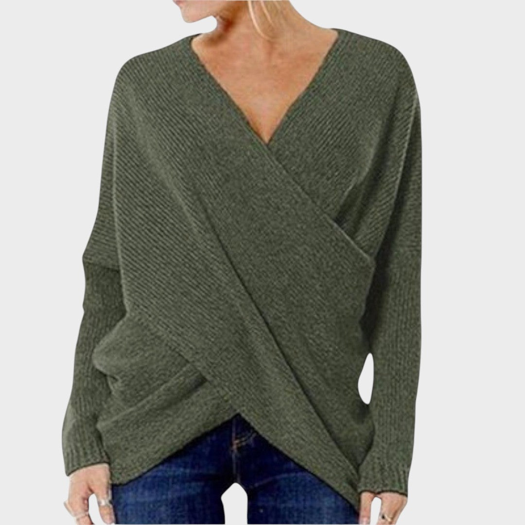 Nicole™ | Maglione a Maglia Incrociata
