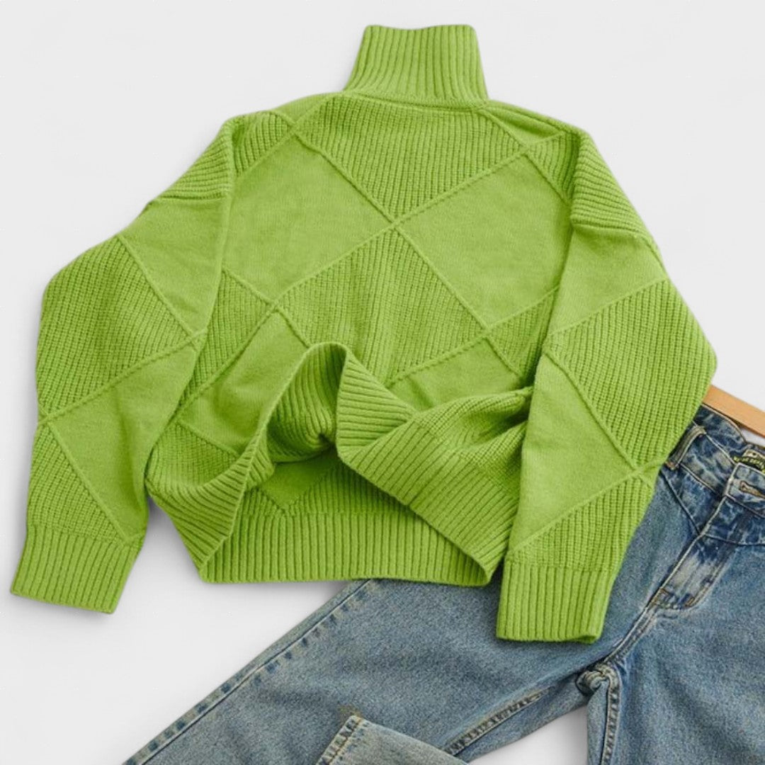 Elena™ | Maglione a collo alto