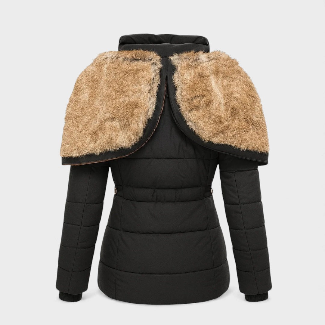 Alba™ | Cappotto invernale con fodera in pelliccia
