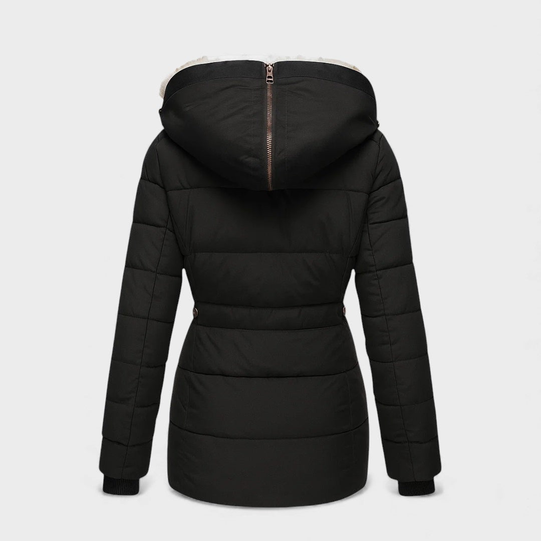 Alba™ | Cappotto invernale con fodera in pelliccia