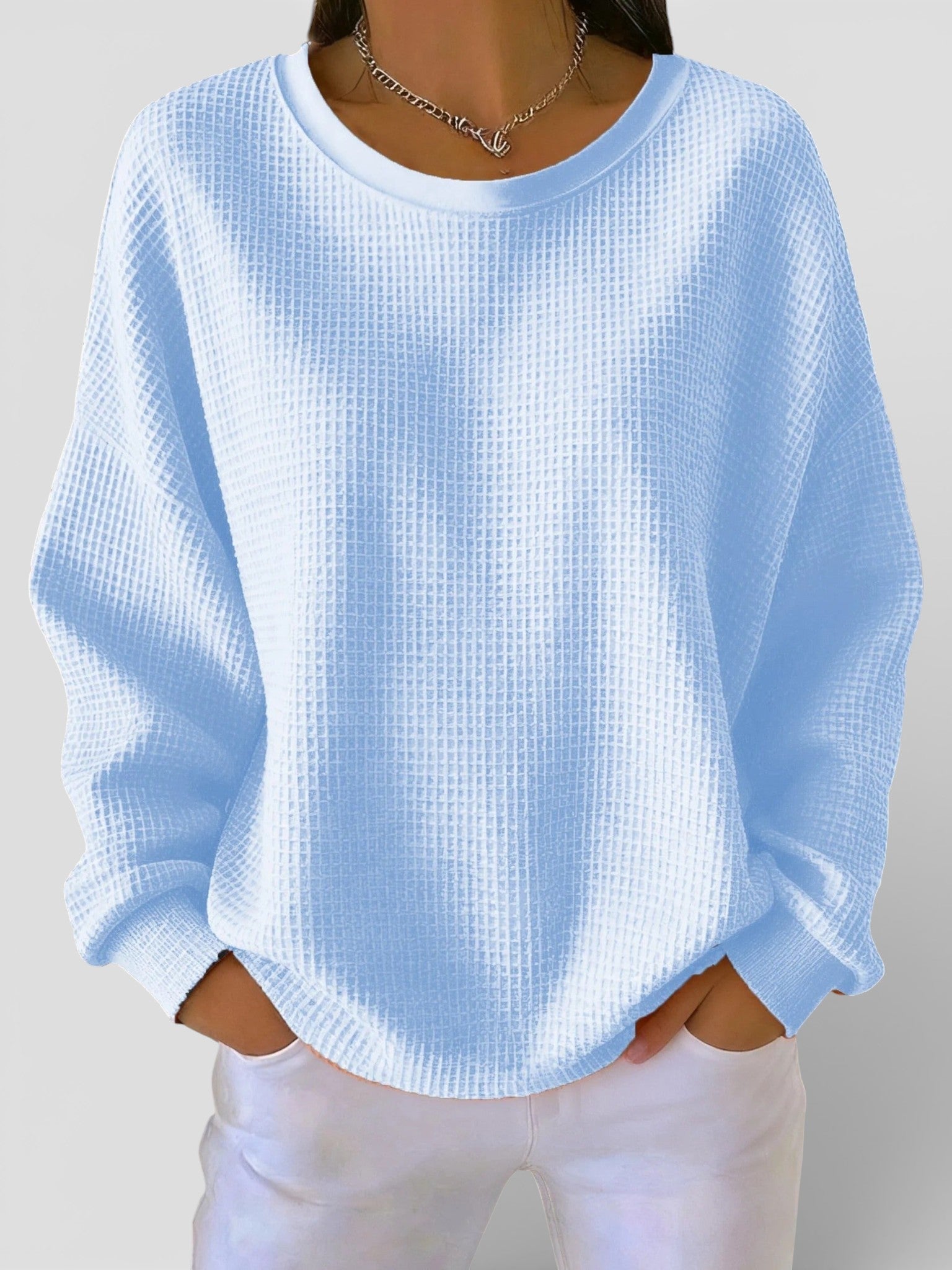 Clara™ | Maglione classico in cotone
