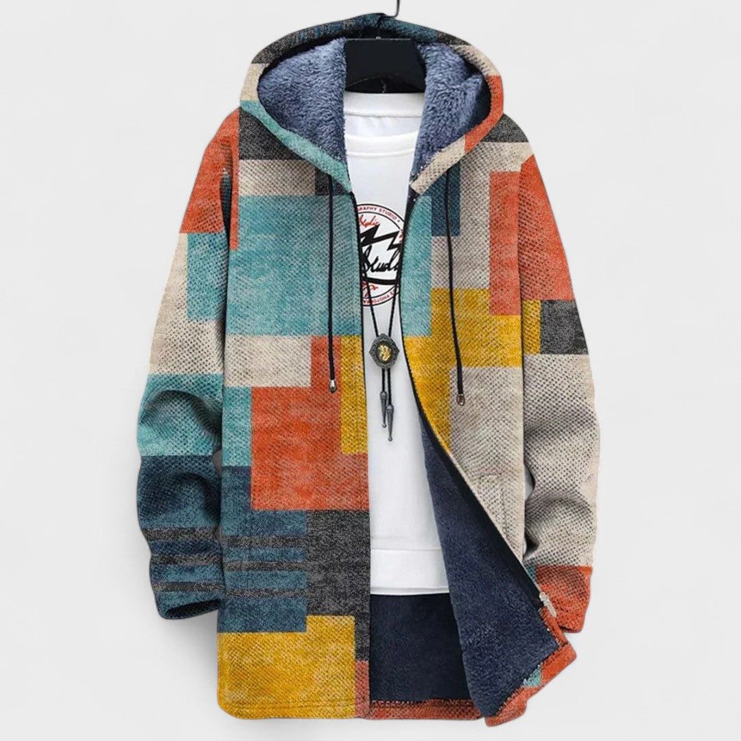 Alondra™ | Cardigan artistico con stampa unica