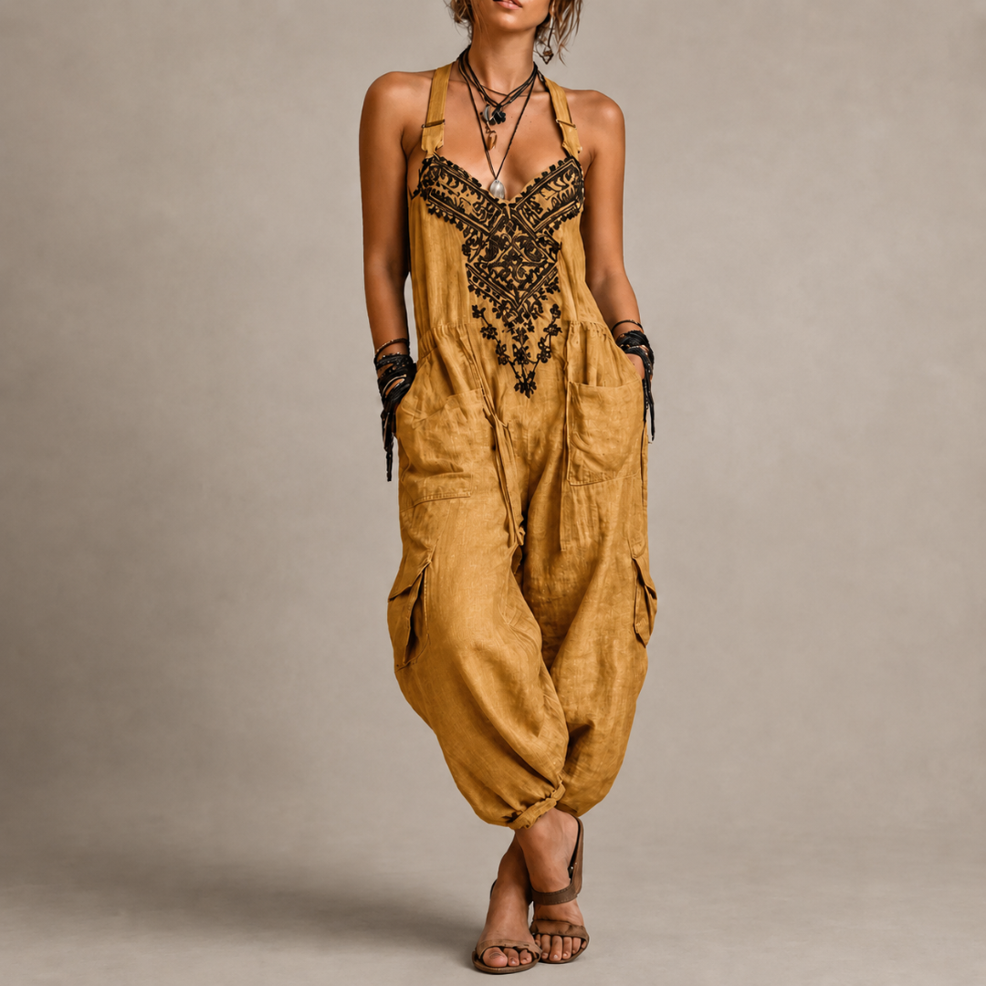 Astrid – Tuta Bohemien Ricamata