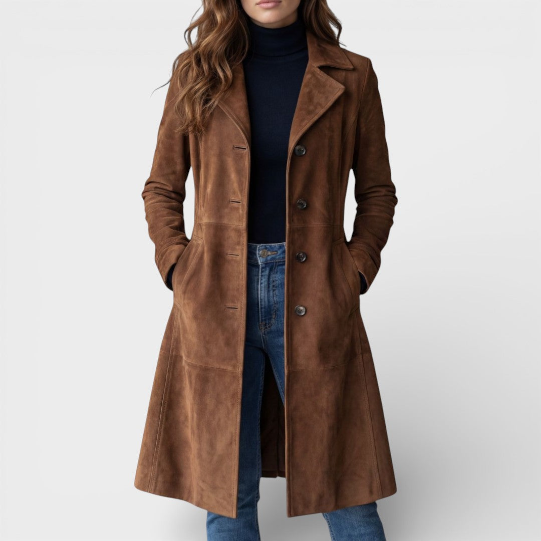 Teresa™ | Cappotto lungo vintage elegante