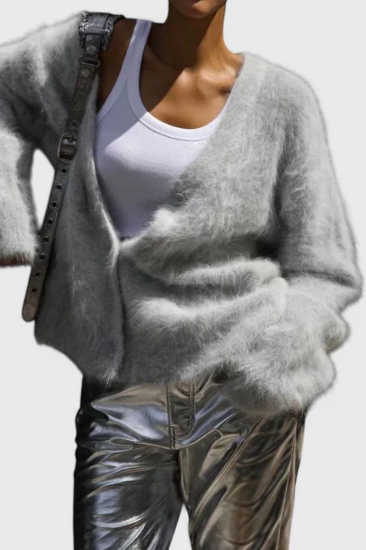 Daniela™ | Cardigan in Misto Cashmere Morbido