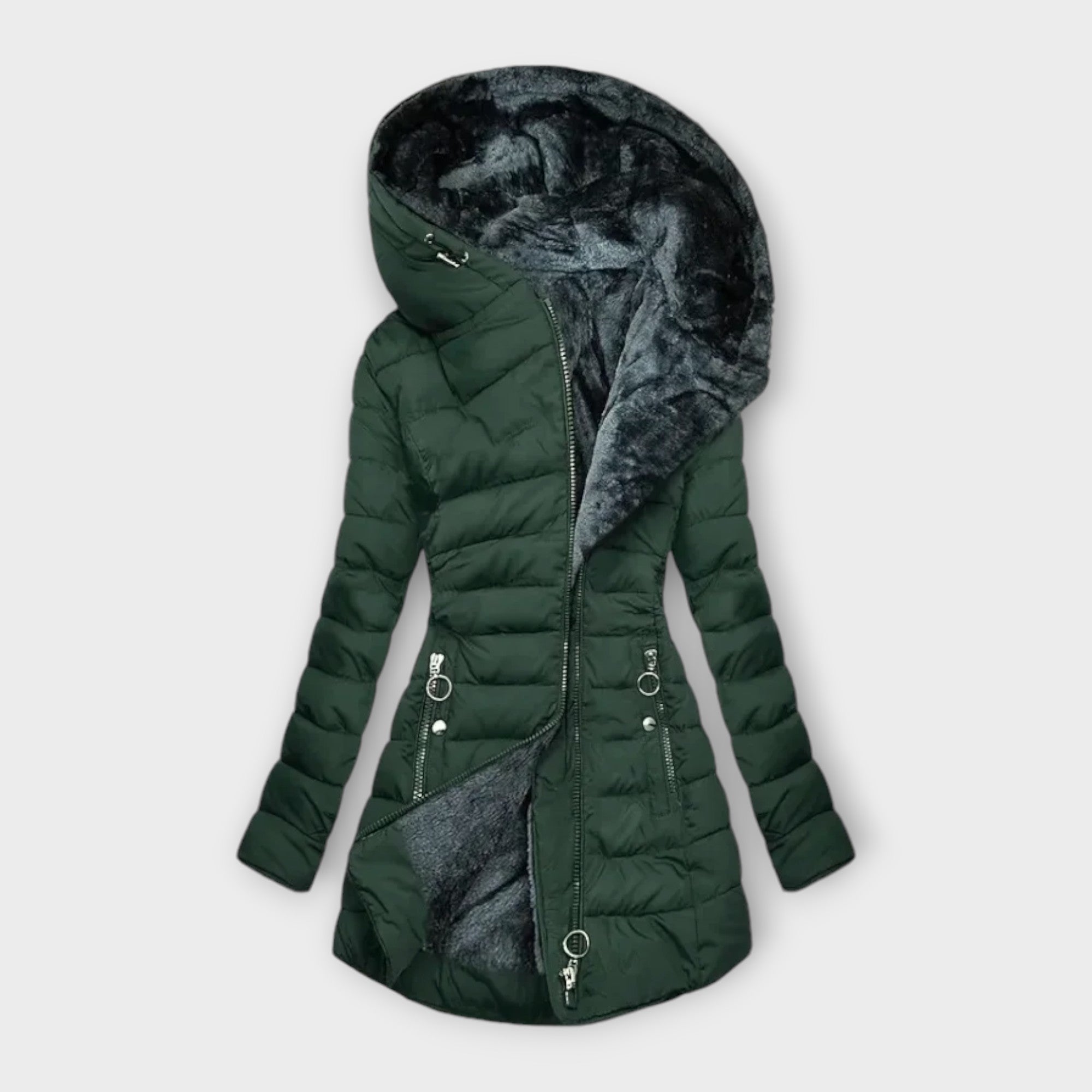 Isidora™ | Cappotto in pelliccia sintetica caldo ed elegante