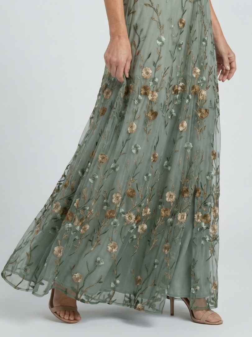 Selora | Maxi Ricamato Floreale