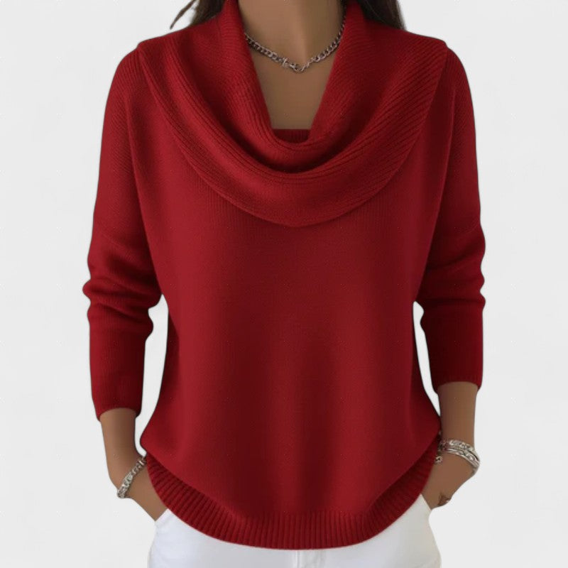 Elisa™ | Maglione con collo elegante
