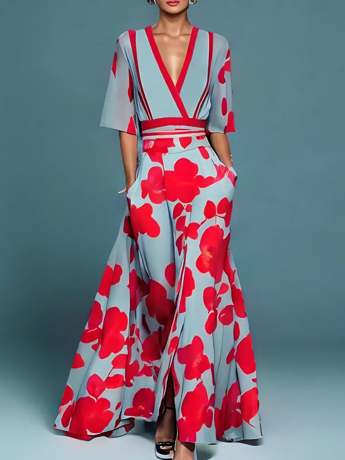 Sofia | Elegante Vestito a Fiori