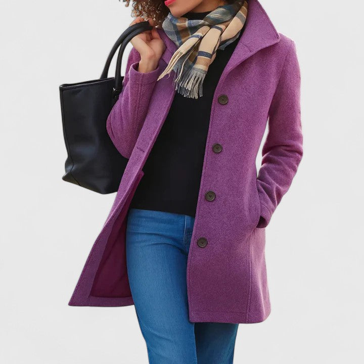 Gloria™ | Cappotto classico in misto lana