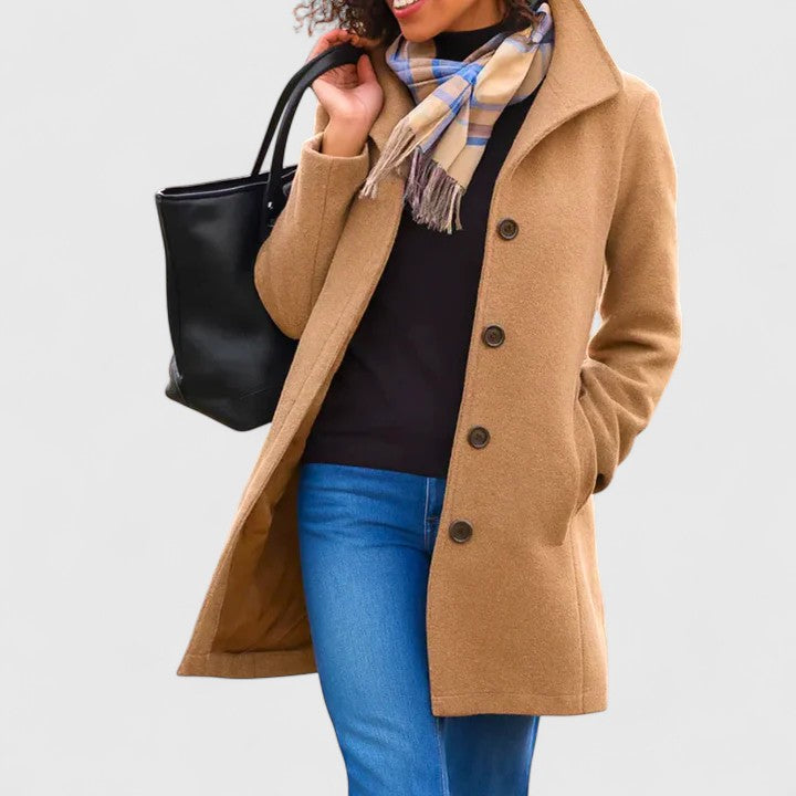 Gloria™ | Cappotto classico in misto lana