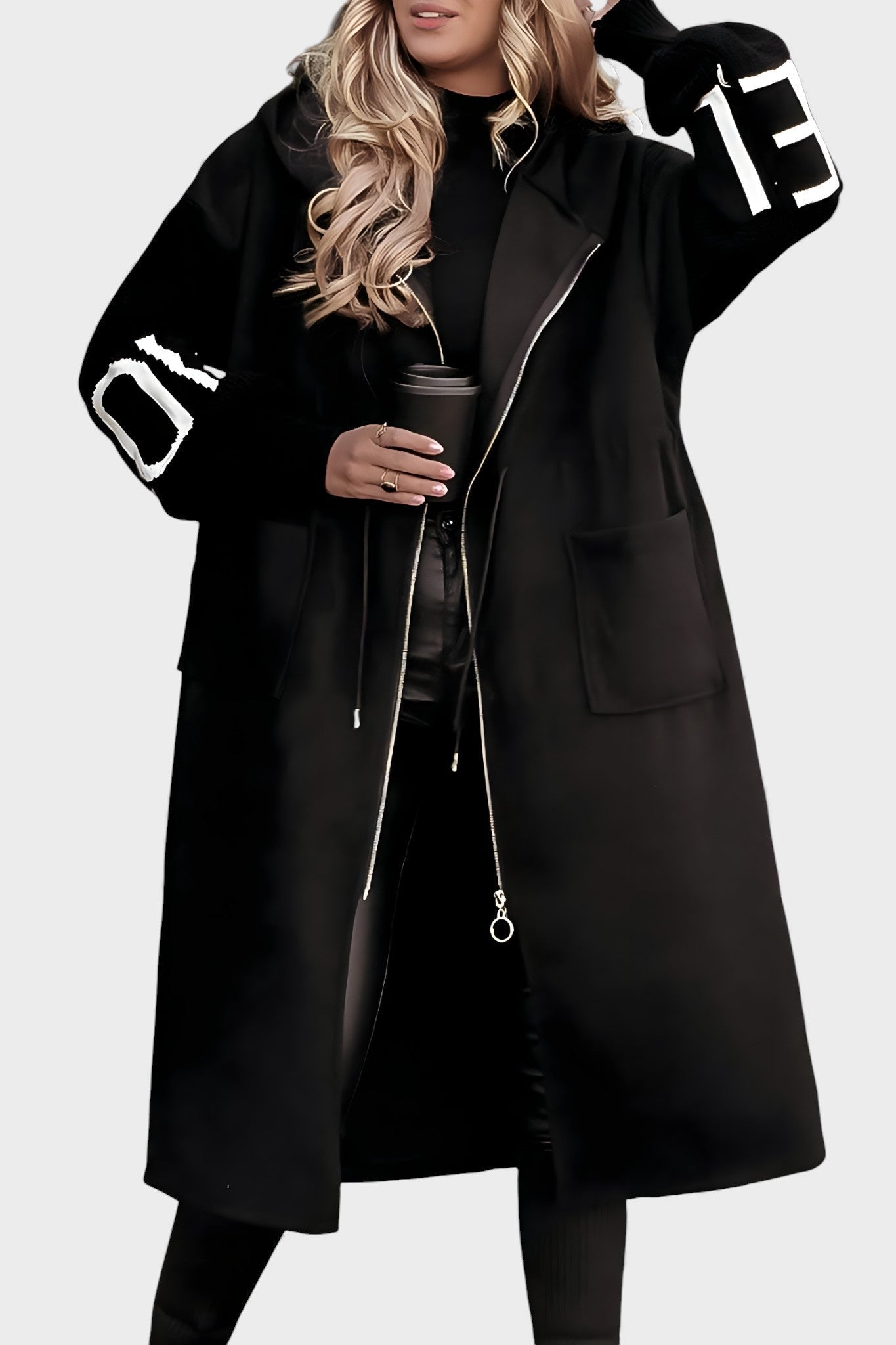 Patricia™ | Elegante cappotto-cardigan con cappuccio