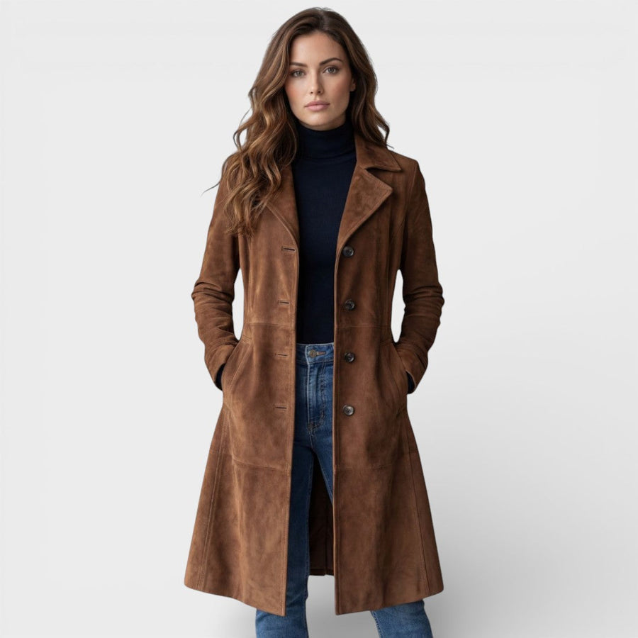 Teresa™ | Cappotto lungo vintage elegante