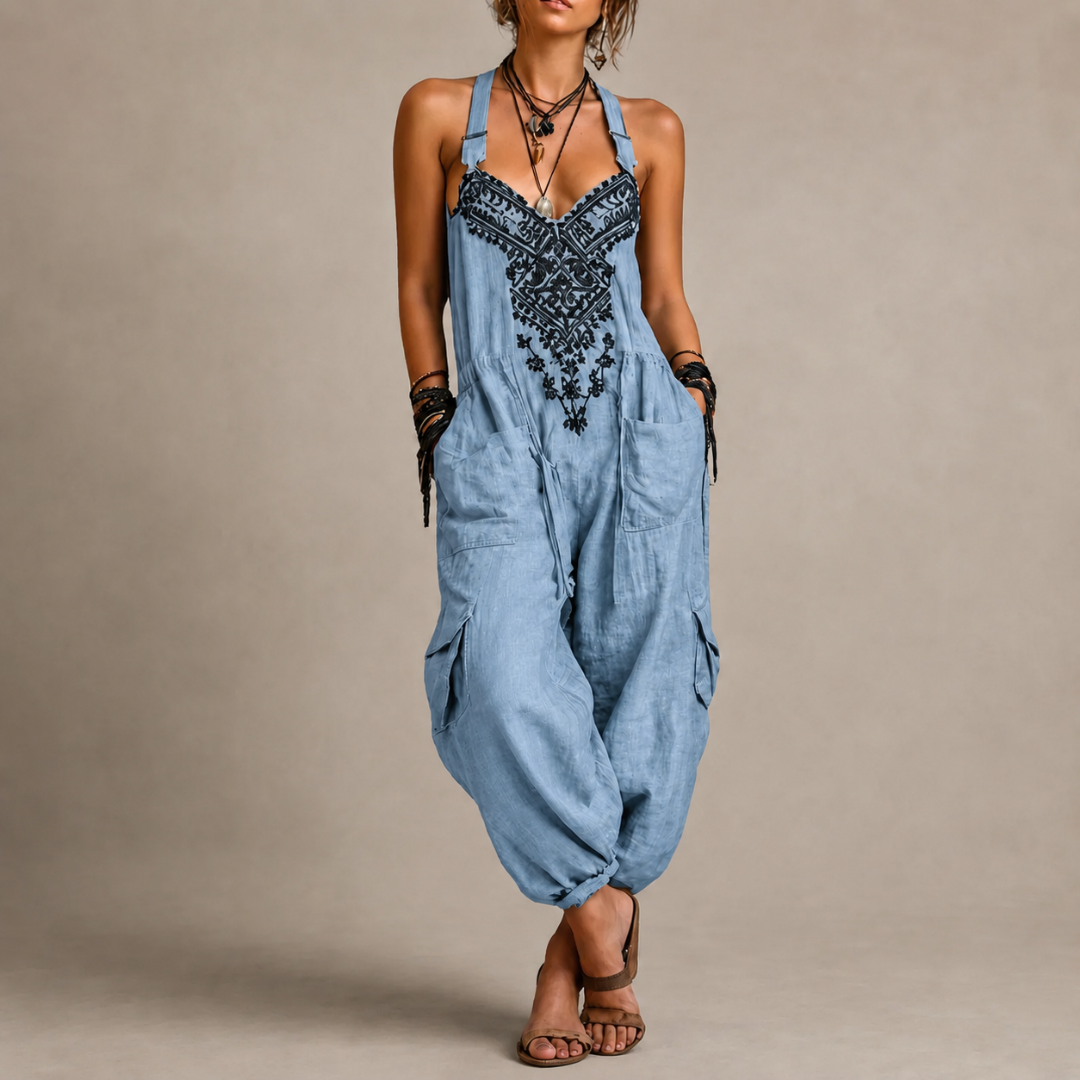 Astrid – Tuta Bohemien Ricamata