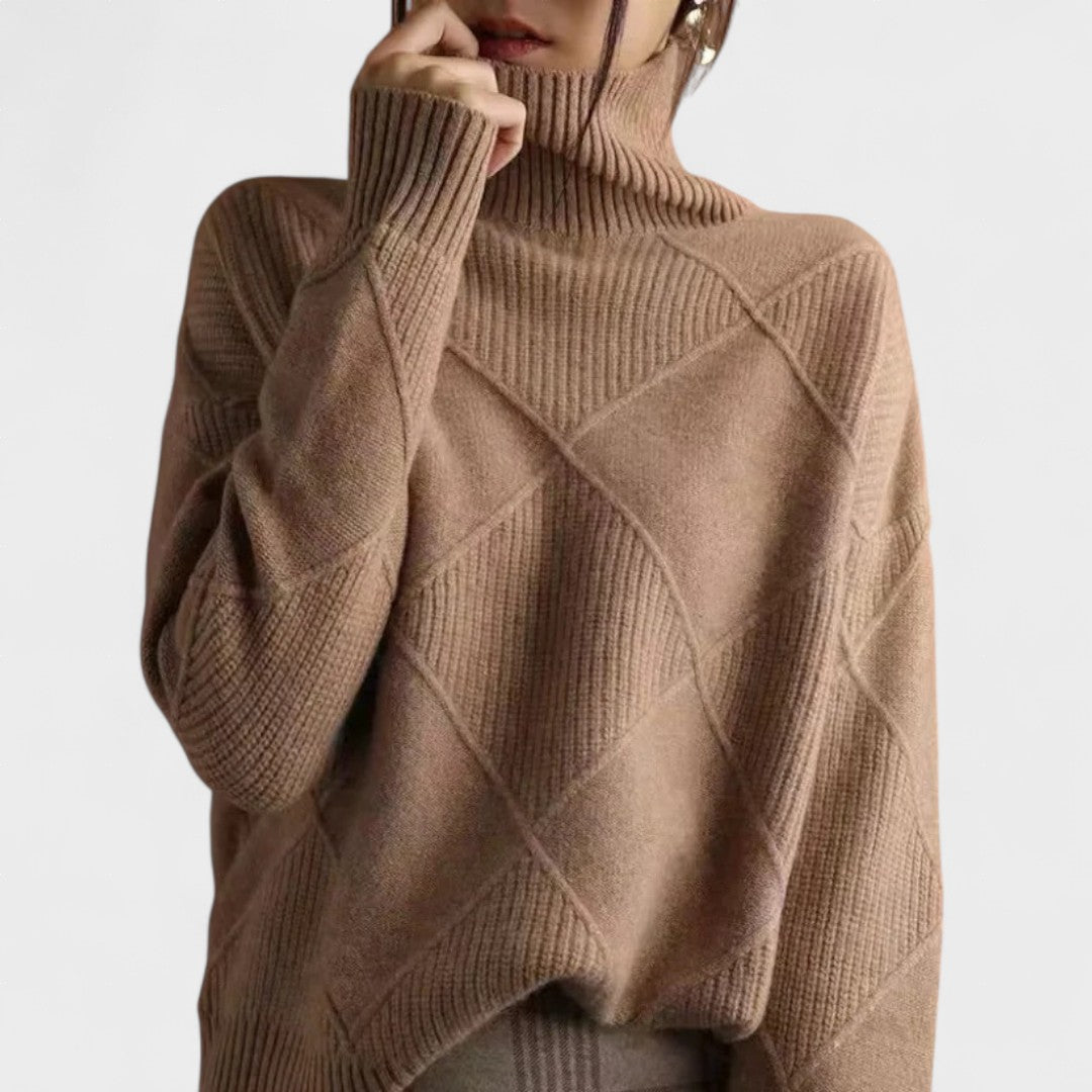 Elena™ | Maglione a collo alto