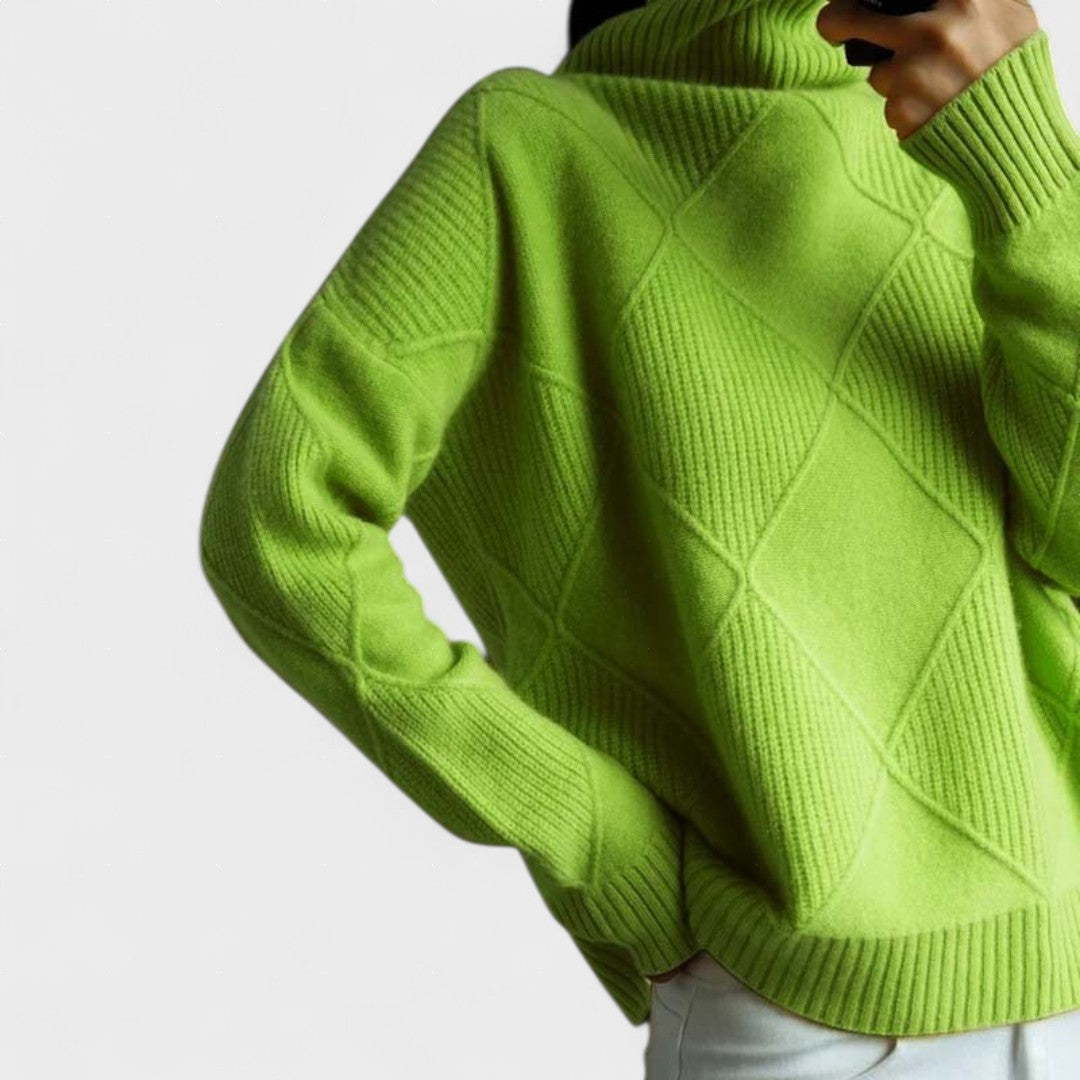 Elena™ | Maglione a collo alto