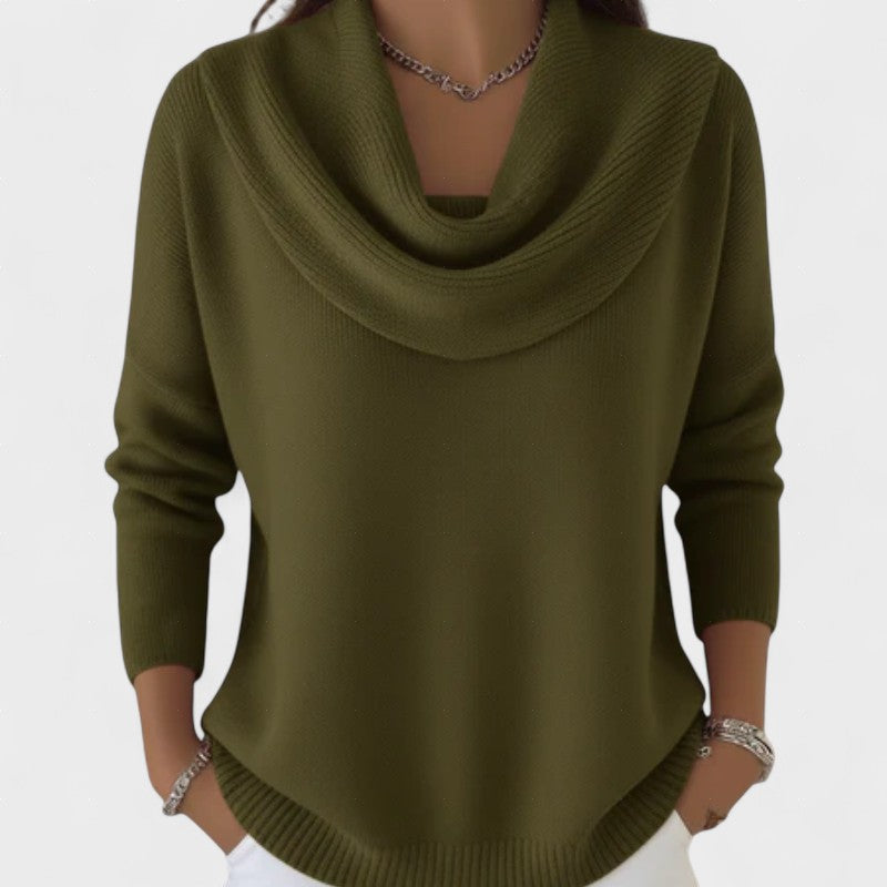 Elisa™ | Maglione con collo elegante