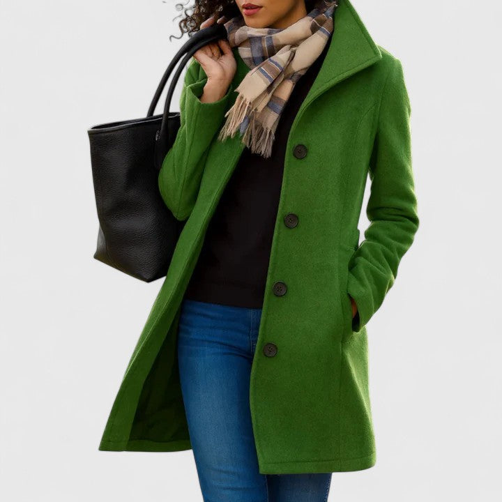 Gloria™ | Cappotto classico in misto lana