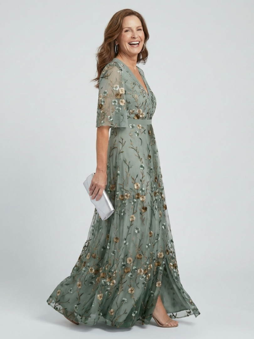 Selora | Maxi Ricamato Floreale