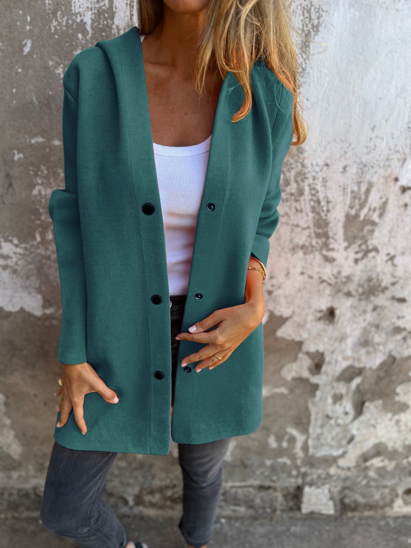Fernanda™ | Giacca Elegante con Cappuccio