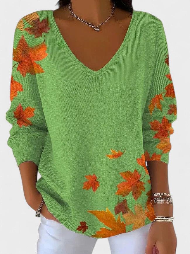 Maravillas™ | Maglione elegante con scollo a V