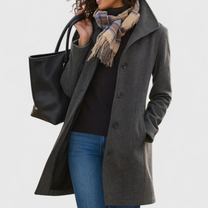 Gloria™ | Cappotto classico in misto lana