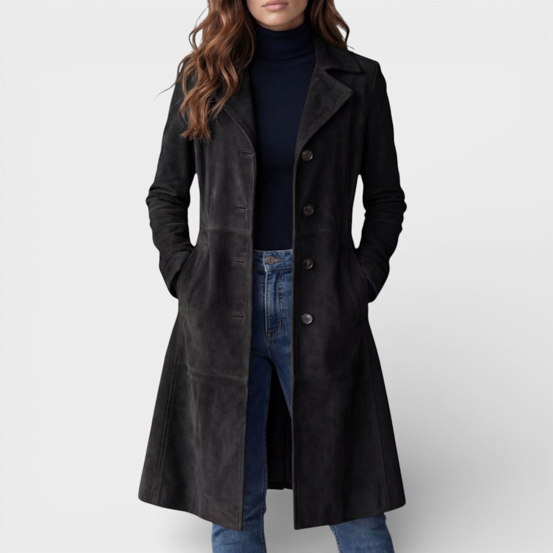 Teresa™ | Cappotto lungo vintage elegante