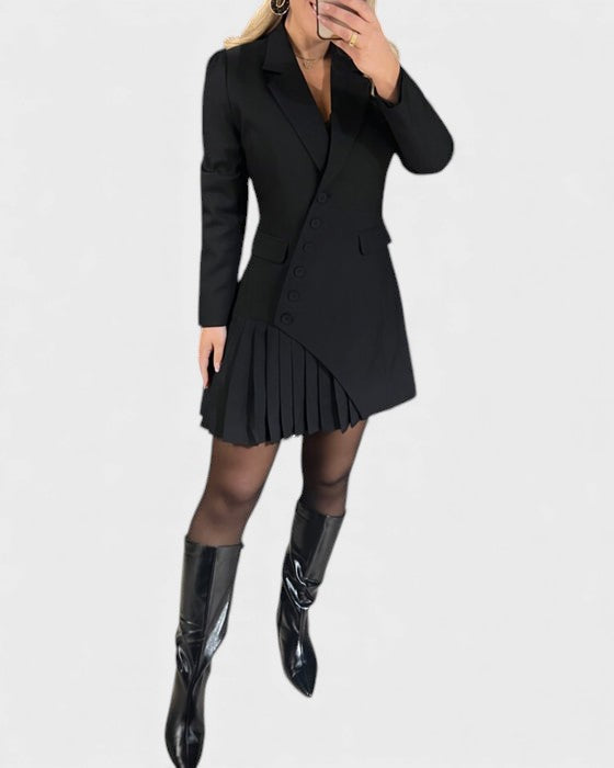 Lucía™ | Abito blazer elegante con colletto