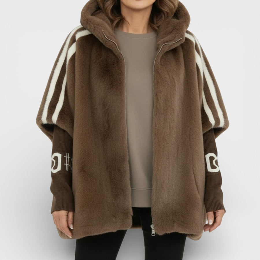 Adela™ | Giacca comoda con cappuccio