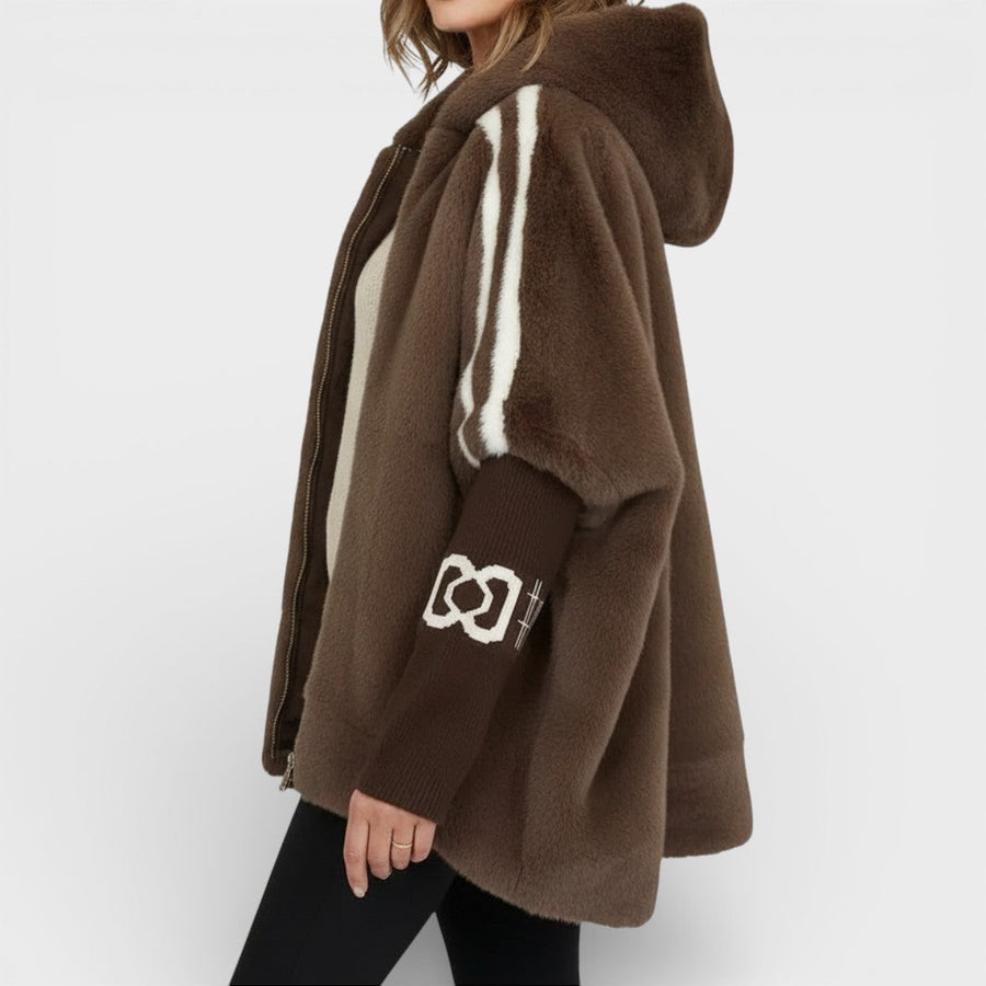 Adela™ | Giacca comoda con cappuccio