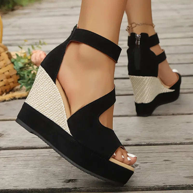Diana™ | Sandali ortopedici con zeppa