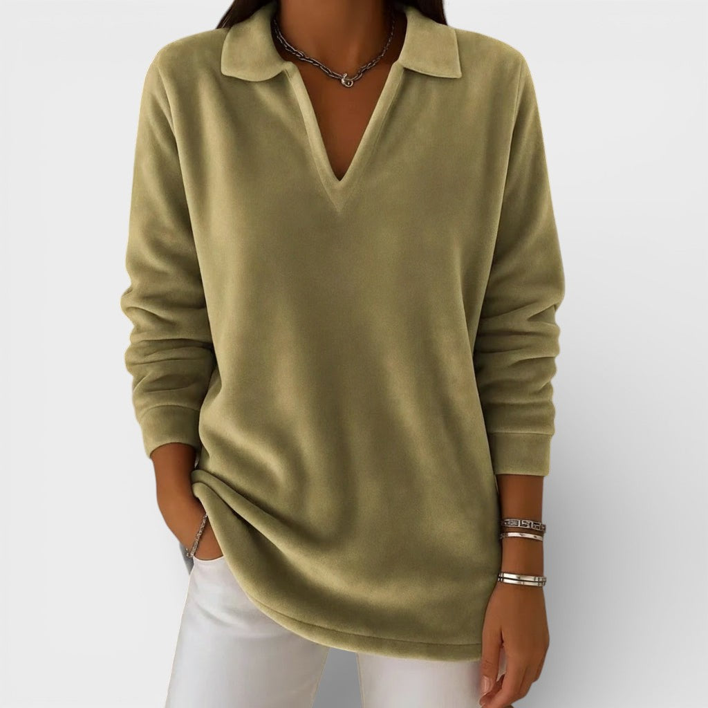 Amelia™ | Maglione morbido con scollo a V