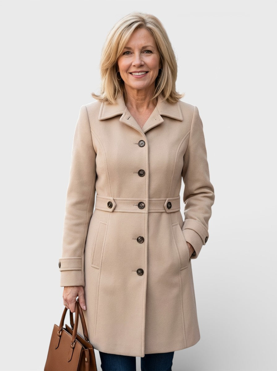 Isabel™ | Cappotto in lana comodo e senza tempo
