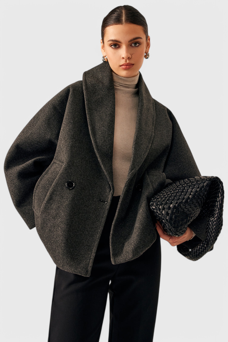Helena™ | Cappotto Oversized in Tweed