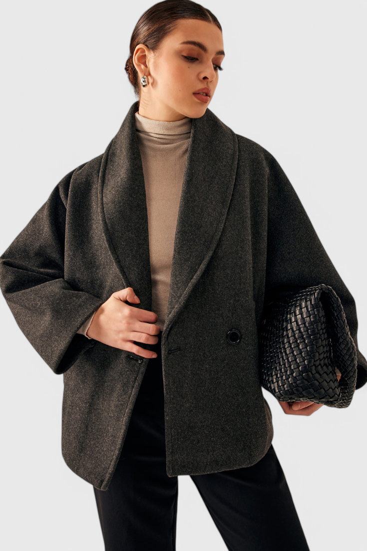 Helena™ | Cappotto Oversized in Tweed