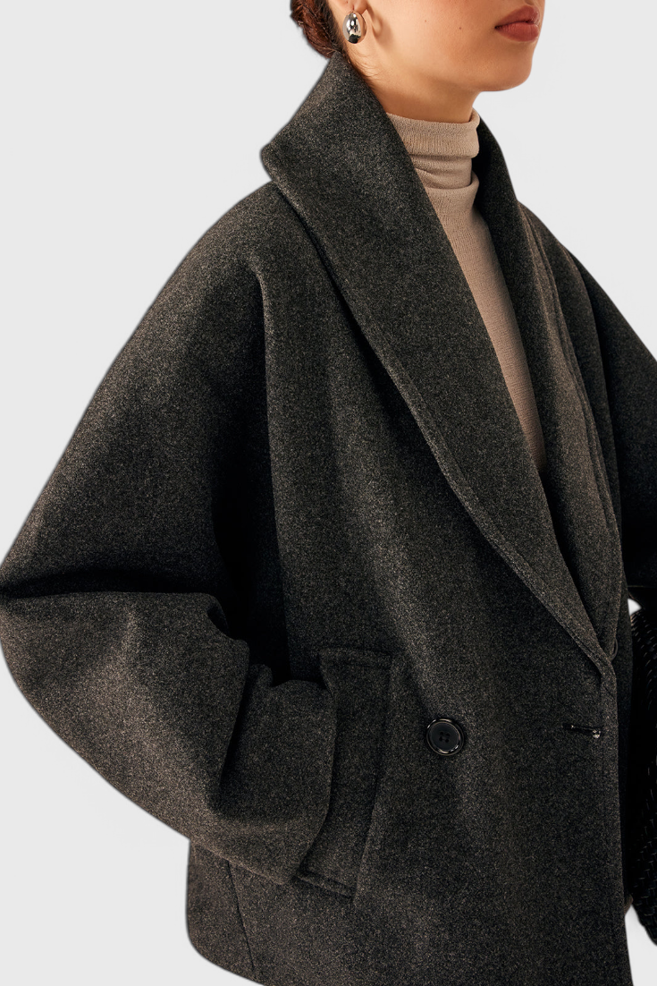 Helena™ | Cappotto Oversized in Tweed