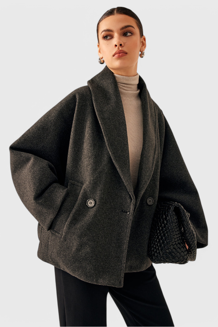 Helena™ | Cappotto Oversized in Tweed