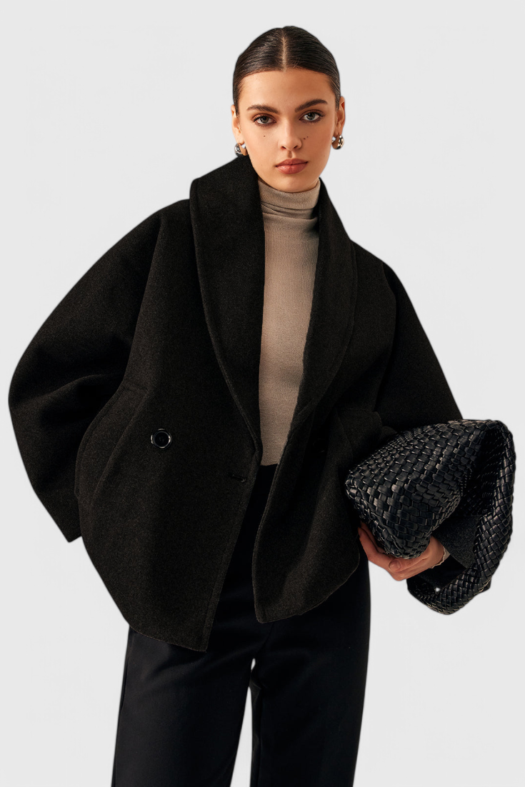 Helena™ | Cappotto Oversized in Tweed
