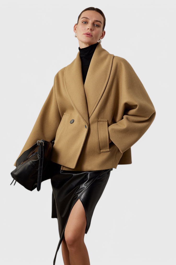 Helena™ | Cappotto Oversized in Tweed