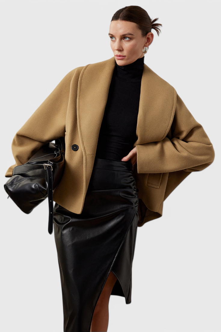 Helena™ | Cappotto Oversized in Tweed