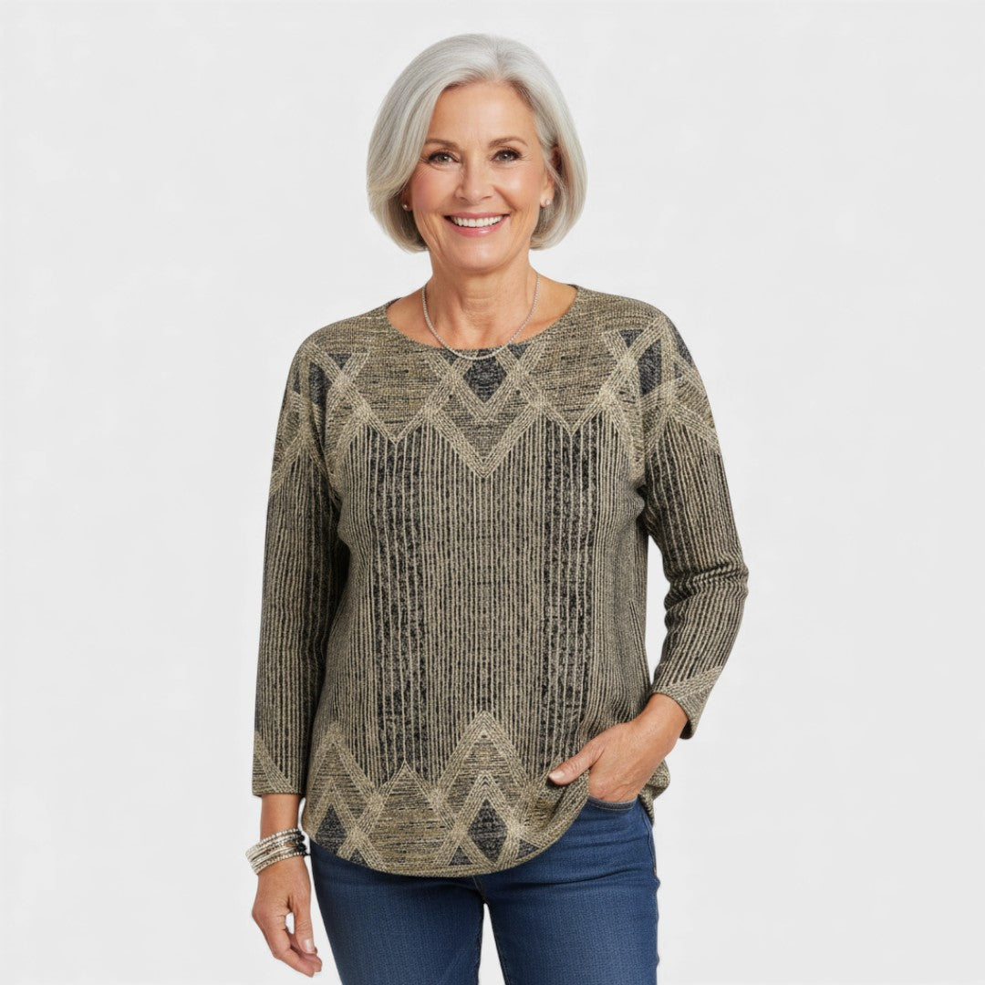 Margarita™ | Maglione vintage a righe