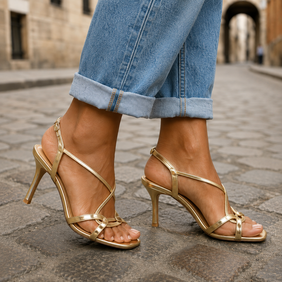 Valeria™ | Tacchi Dorati Eleganza Comfort