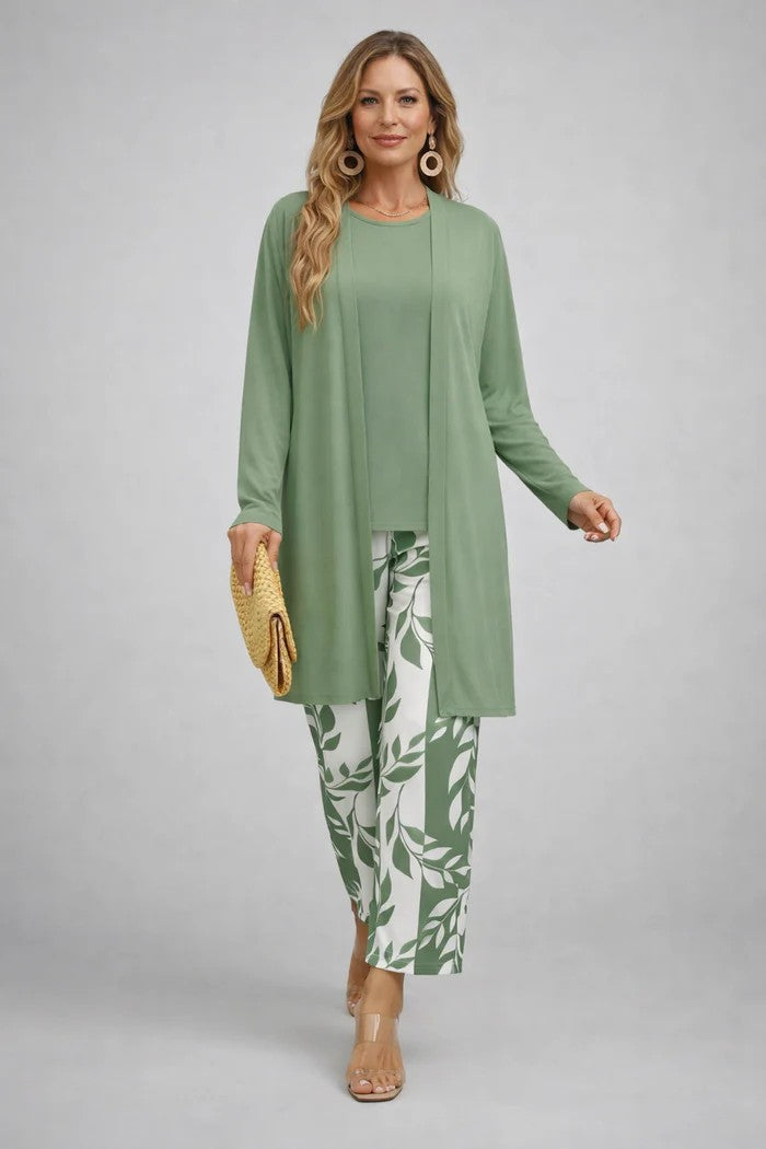 Completo Donna Coordinato 3 Pezzi dallo Stile Chic e Casual