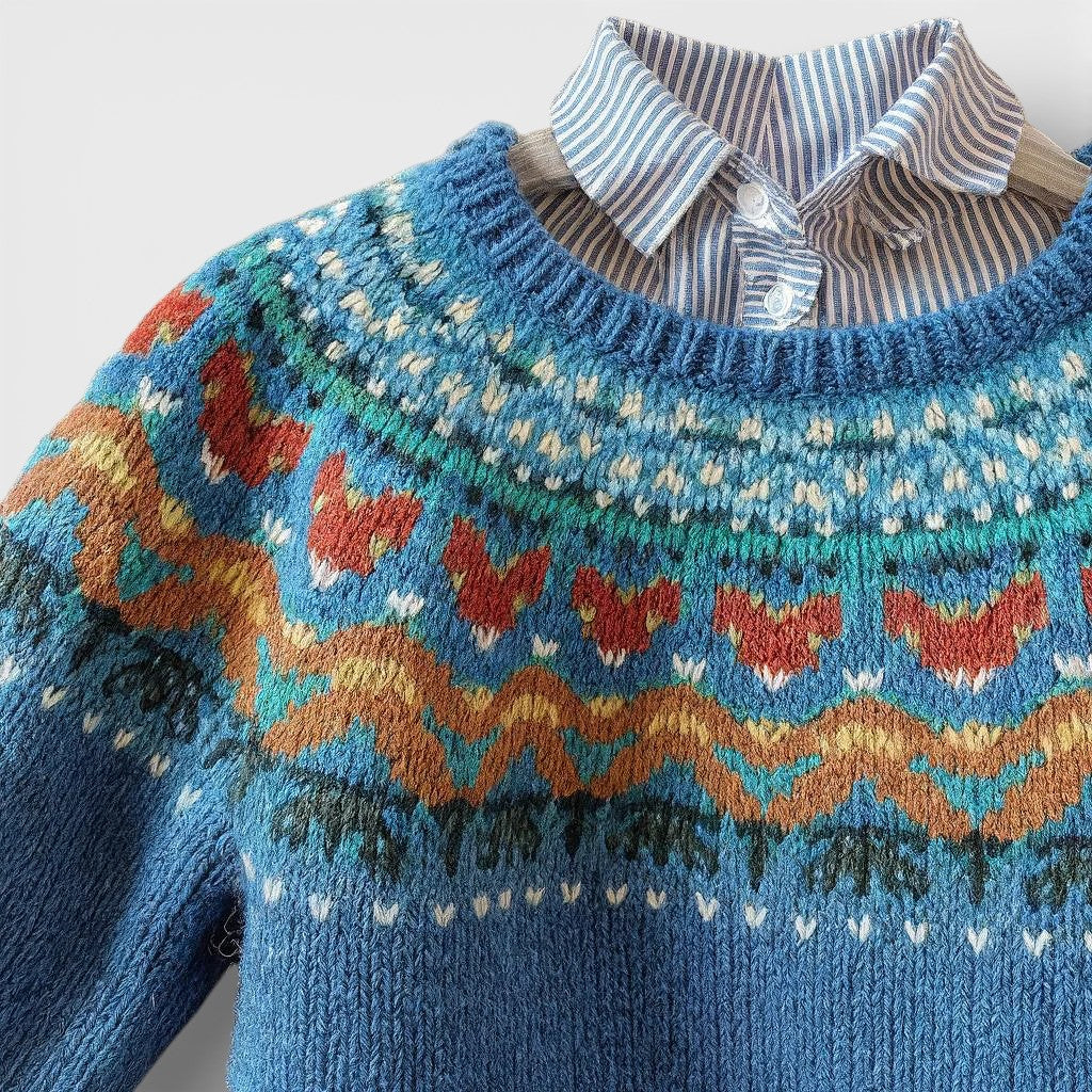 Eugenia™ | Maglione vintage a maglia