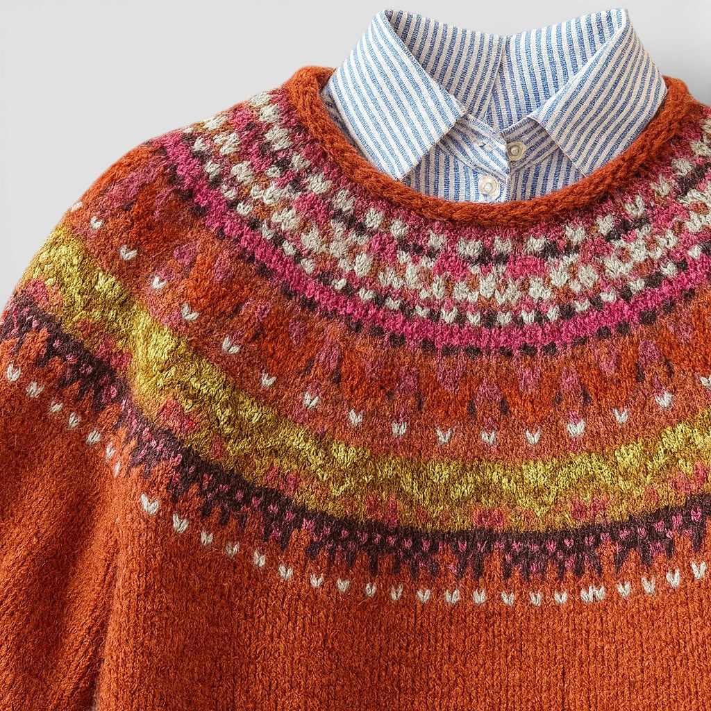 Eugenia™ | Maglione vintage a maglia
