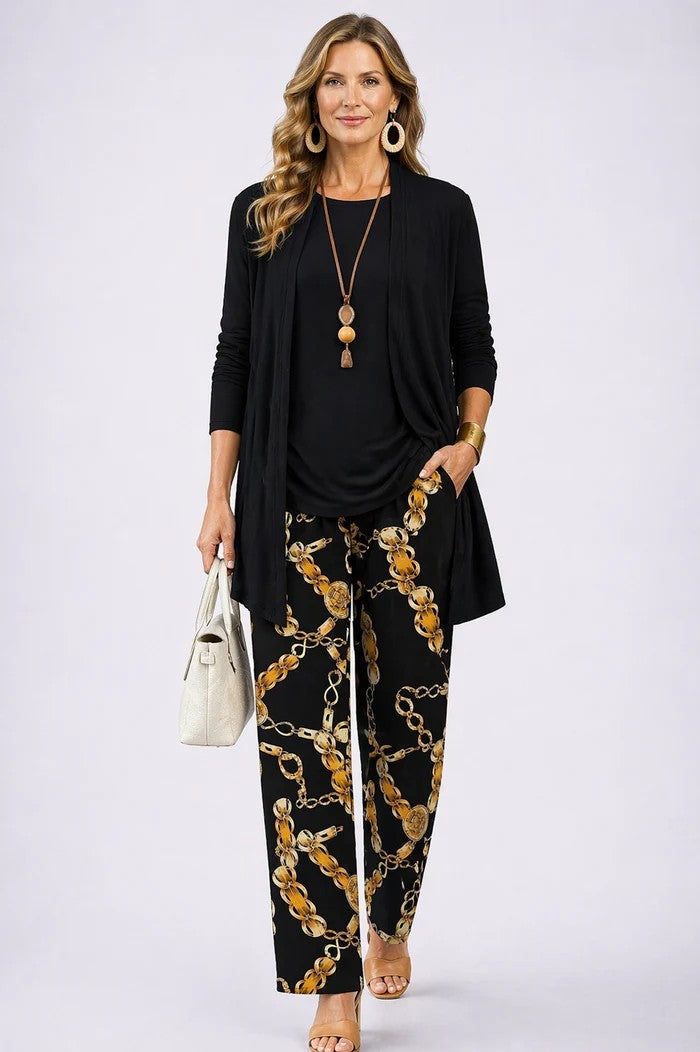 Completo Donna Coordinato 3 Pezzi dallo Stile Chic e Casual
