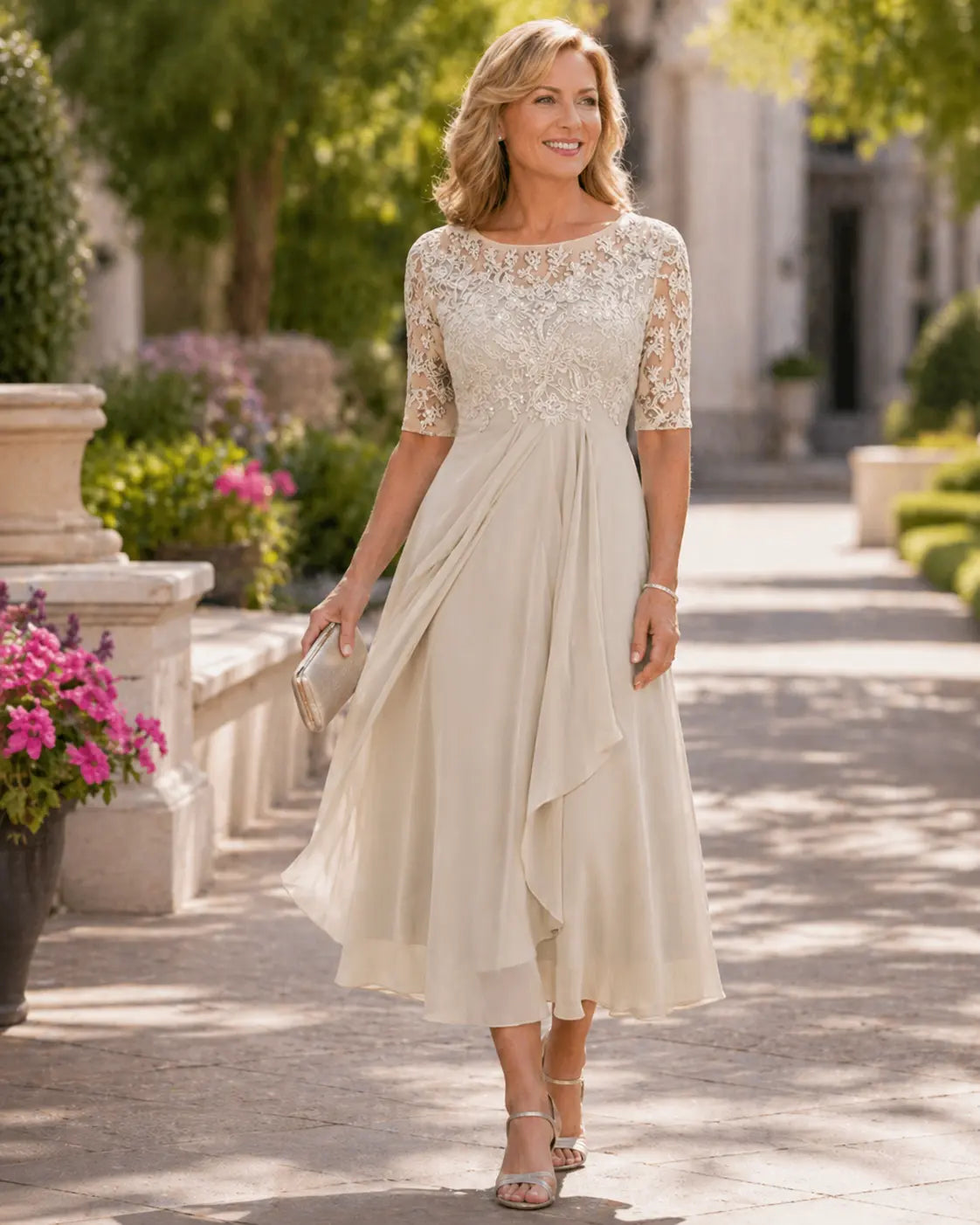 Maria | Abito Elegante in Chiffon
